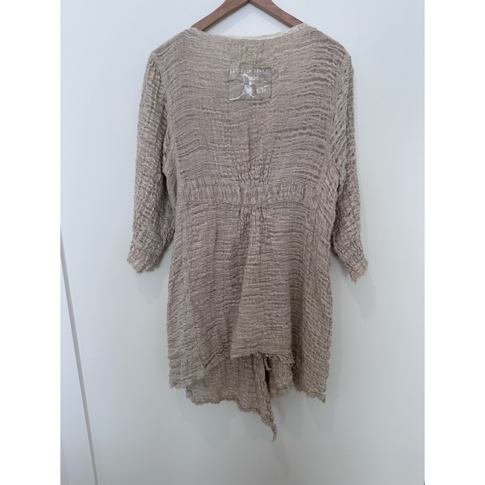 Magnolia Pearl Button Ruffle Cardigan. One Size. - Picture 10 of 15